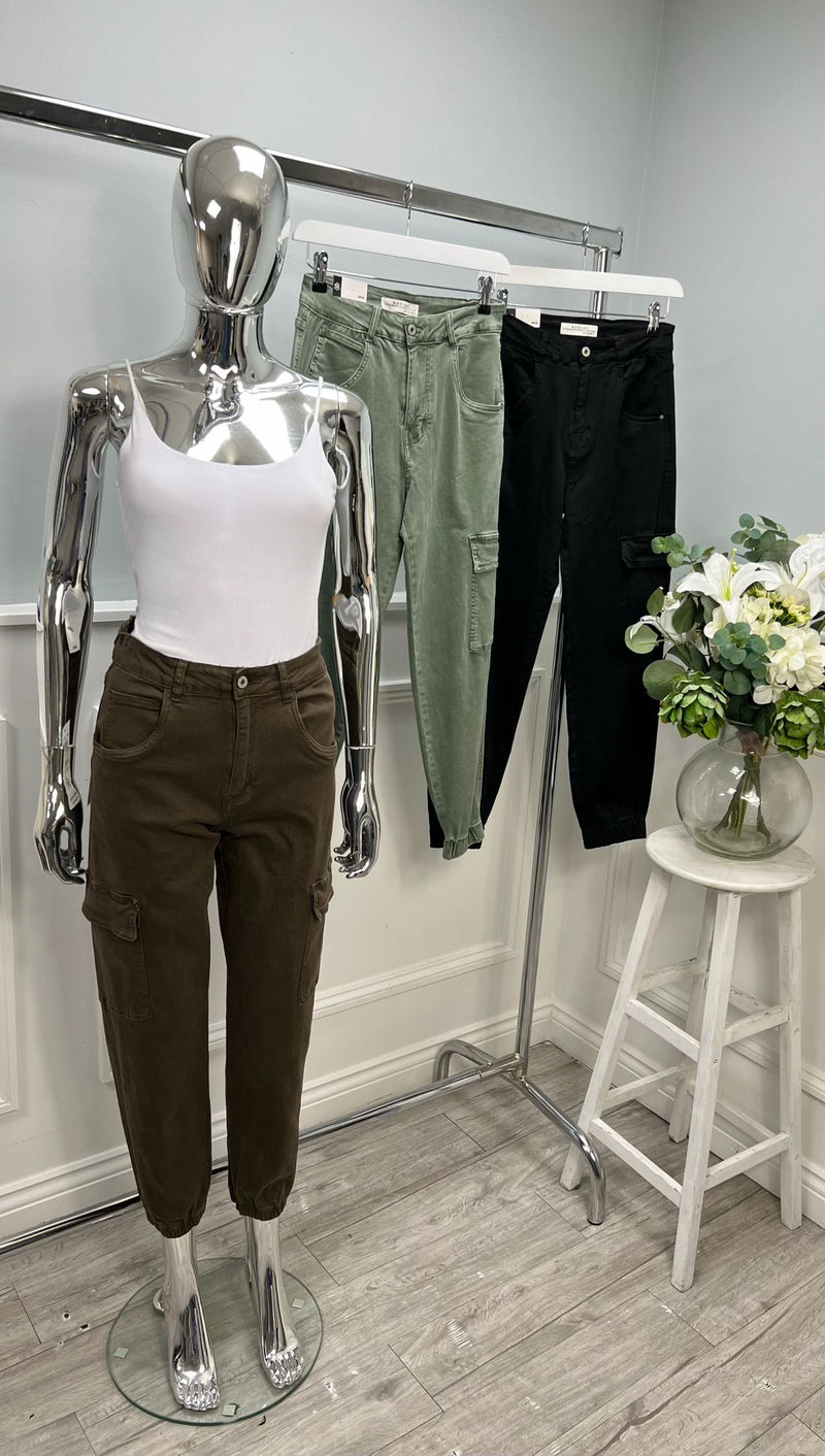 Camilla Cargo Trousers - More Colours & Sizes Available