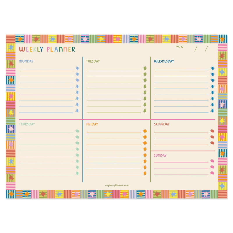 Stars & Stripes Weekly Planner