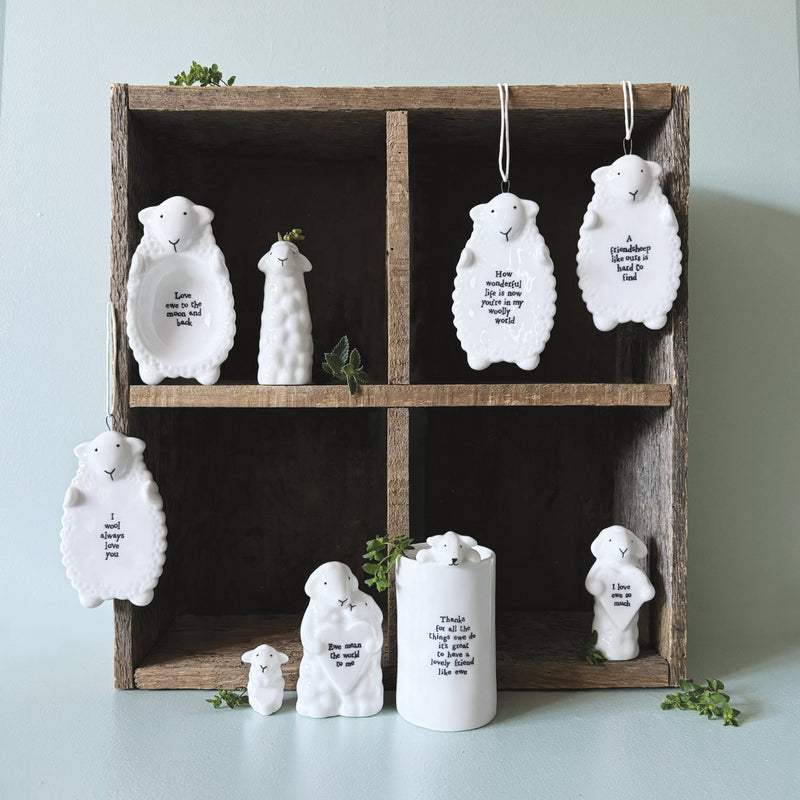 Love Ewe Sheep Dish