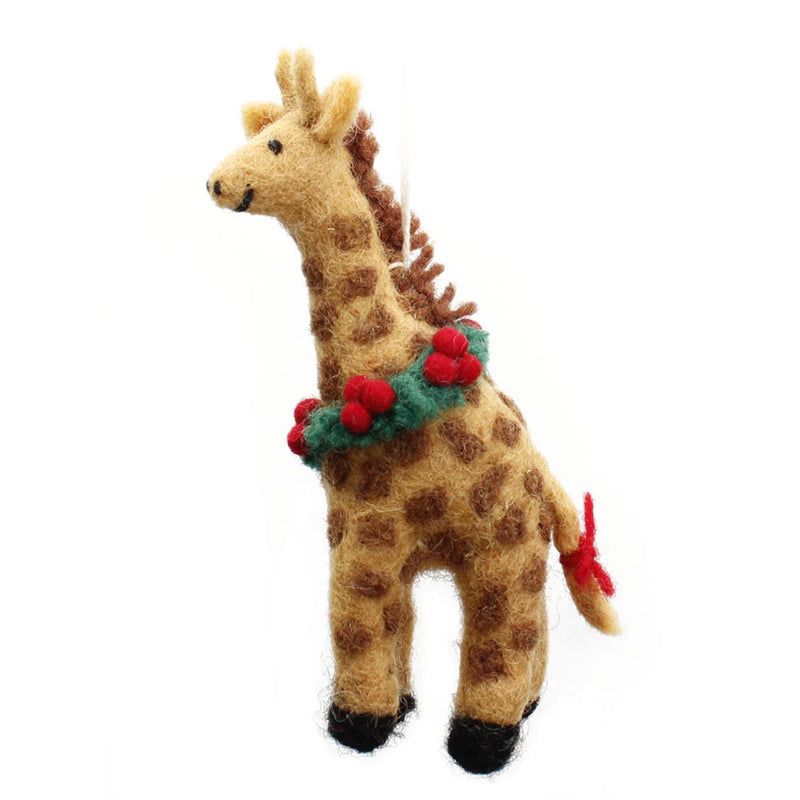 Christmas Giraffe Decoration