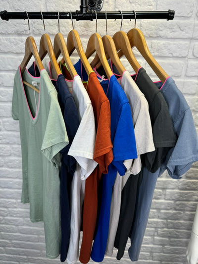 Neon Trim T Shirt - More Colours Available