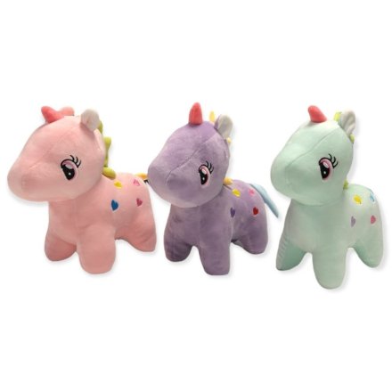Unicorn Huggable Soft Toy 25cm