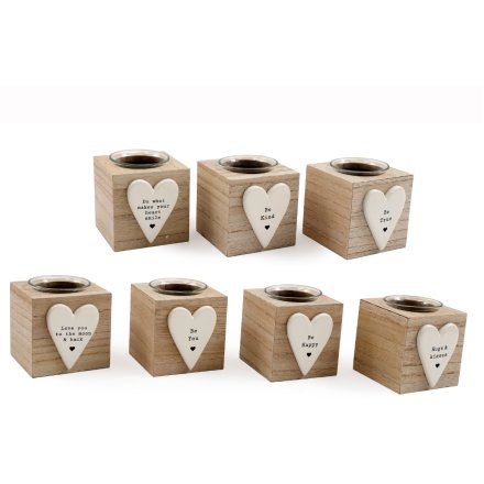 Heart Plaque Candle Holder