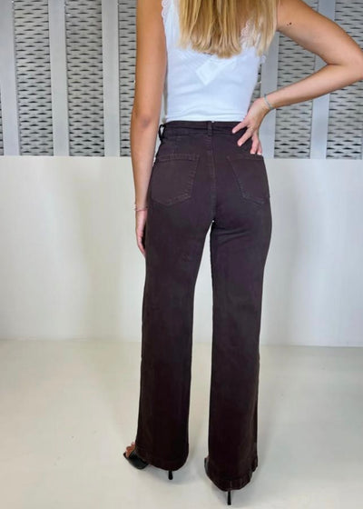 Freya Flare Chocolate Jeans