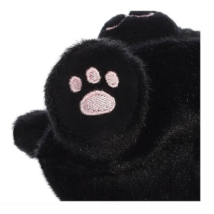 Palm Pal Twilight Black Cat Soft Toy