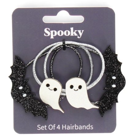 Spooky Hair Bands Set Of Four