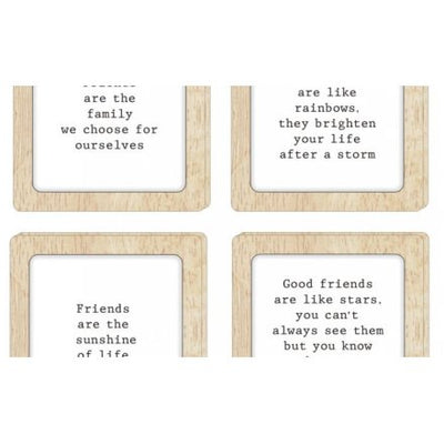 Friendship Ceramic Coaster