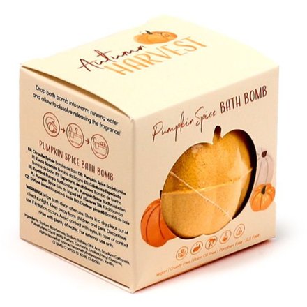 Autumn Harvest Pumpkin Spice Bath Bomb