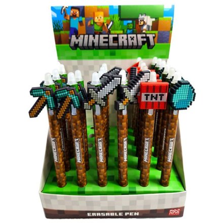 Minecraft Erasable Pen
