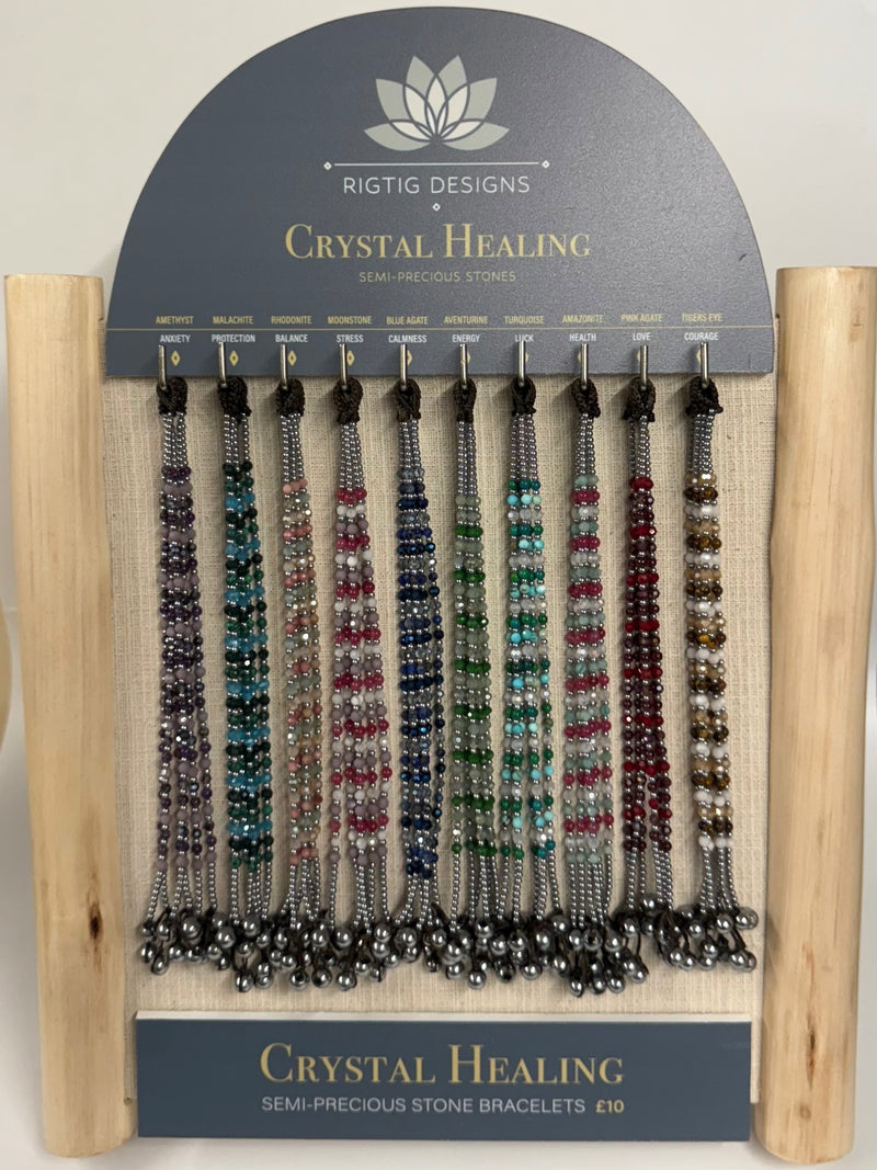 Hematite Crystal Healing Bracelets - More Designs Available