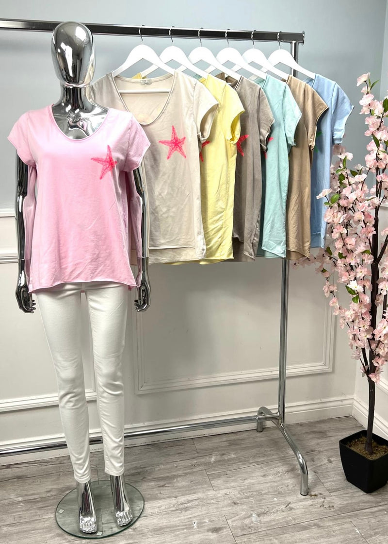 Ciao Bella Starfish Tshirt - More Colours Available