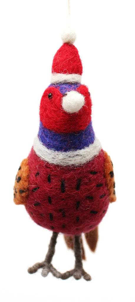 Christmas Pheasant Decoration