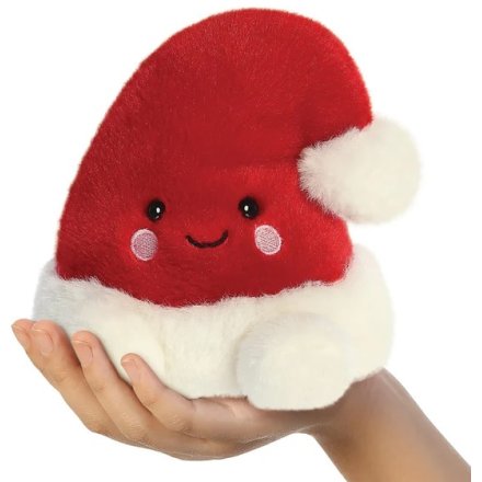 Santa Hat Palm Pal Soft Toy