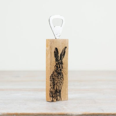 Rabbit Wooden Bottle Opener