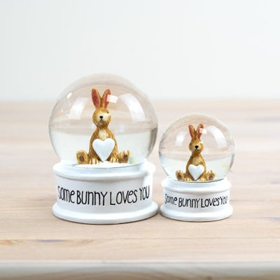 Some Bunny Loves You Snow Globe