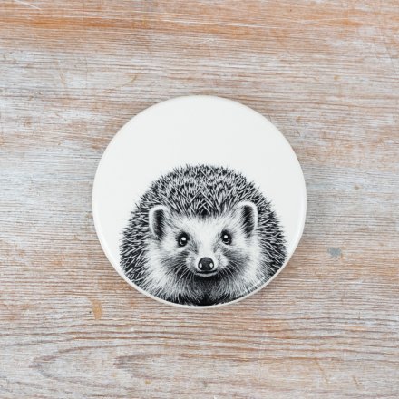 Hedgehog Ceramic Coaster