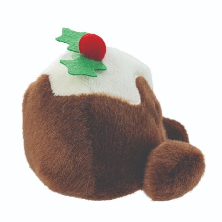 Carol Christmas Pudding Palm Pal Soft Toy