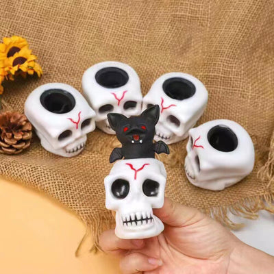 Halloween Skull Bat Pop Out Toy