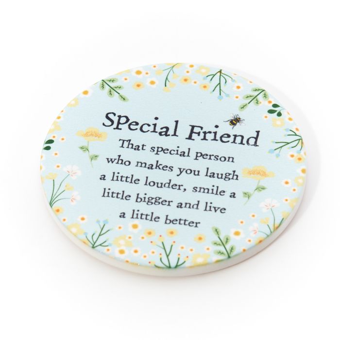 Special Friend Ceramic Coaster