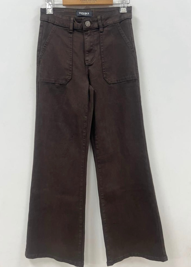 Freya Flare Chocolate Jeans