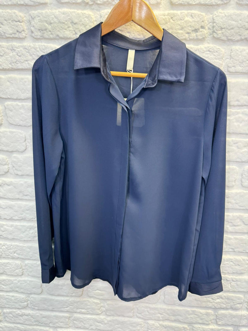 Susan Satin Shirt - More Colours Available
