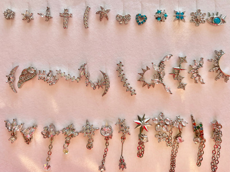 Screw Back Earrings