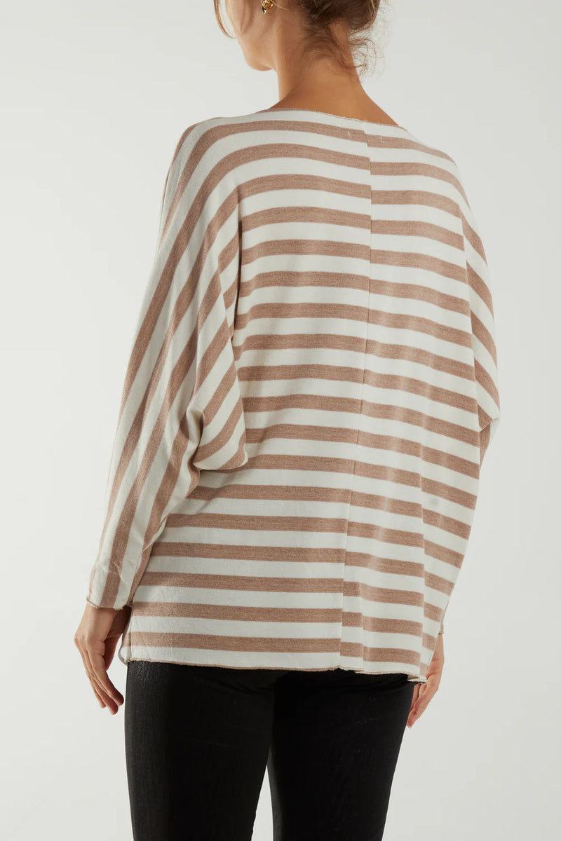 Carole Stripe Jumper - More Colours Available