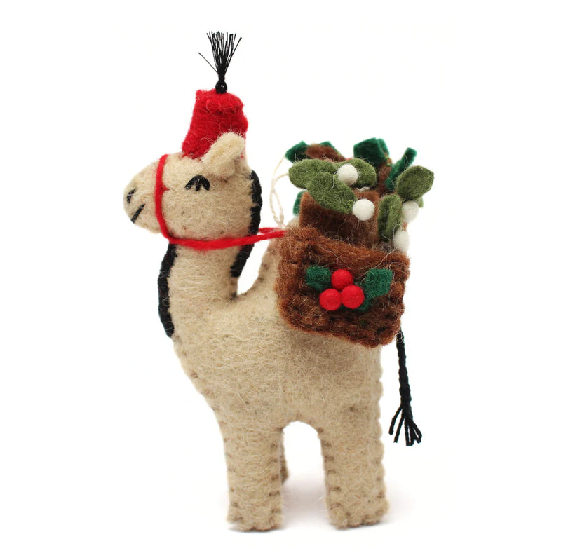 Christmas Camel Decoration