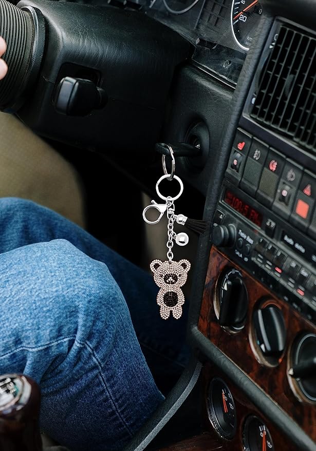 Teddy Keyring - Two Colours Available