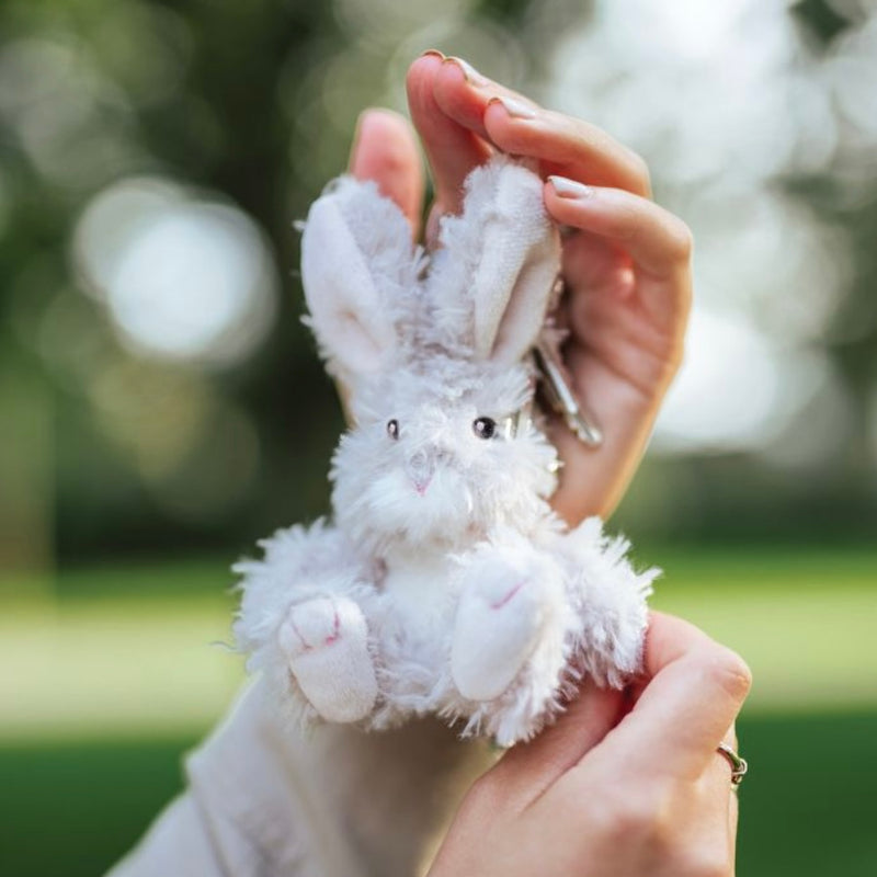 ‘Rowan’ Hare Plush Keyring