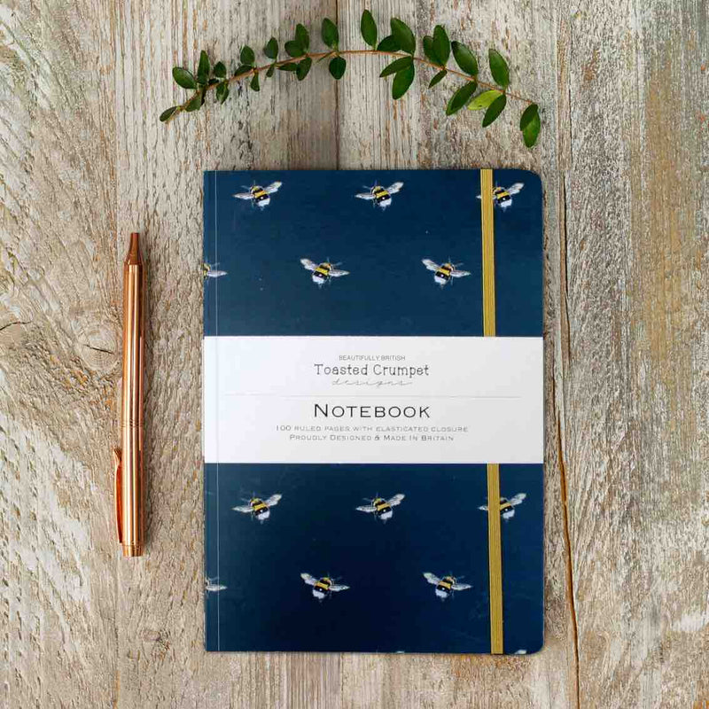 Bees A5 Lined Notebook