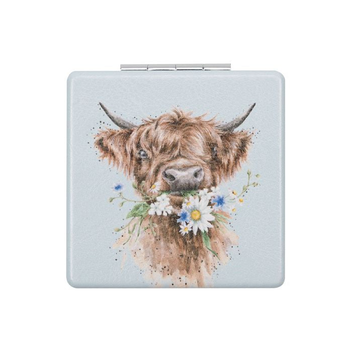 Daisy Coo Cow Compact Mirror