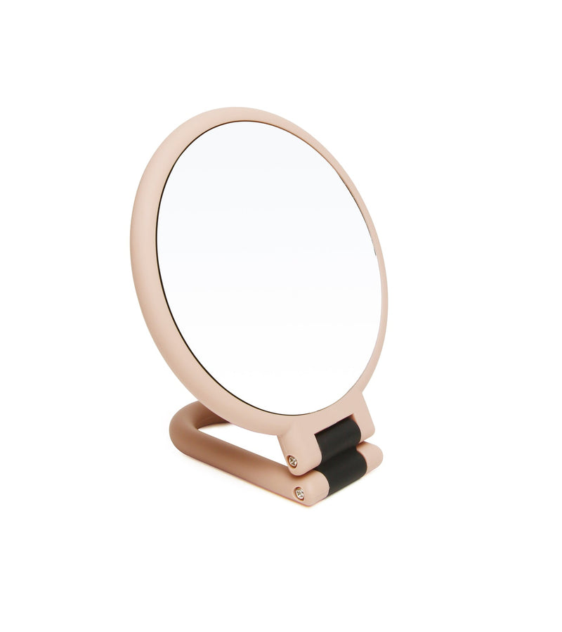 Alice Wheeler Pink Hand Mirror With Magnification