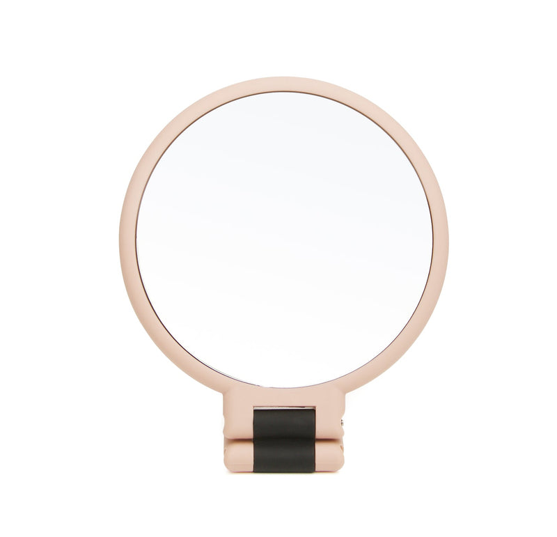 Alice Wheeler Pink Hand Mirror With Magnification