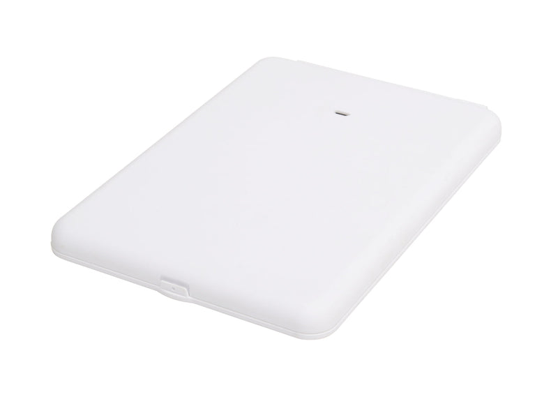 Alice Wheeler LED Portable Travel Mirror In White