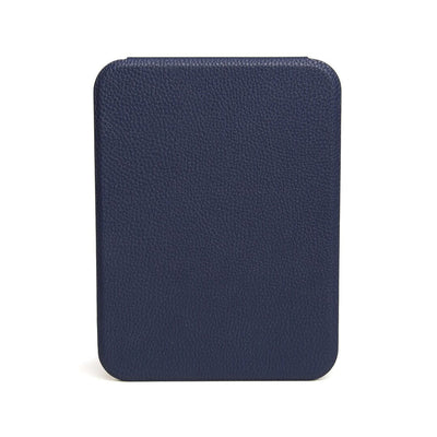 Alice Wheeler Navy Folding Travel Mirror