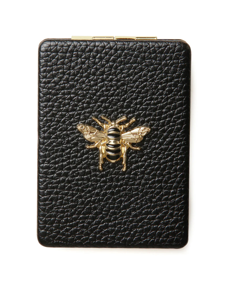 Alice Wheeler Black Bee Compact Mirror