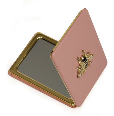 Alice Wheeler Pink Bee Compact Mirror