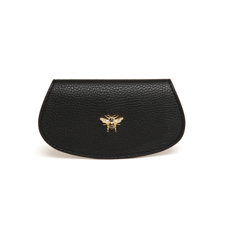 Alice Wheeler Black Bee Glasses Case