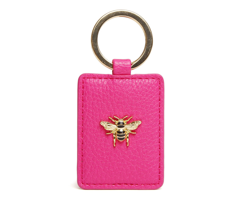 Alice Wheeler Hot Pink Bee Keyring