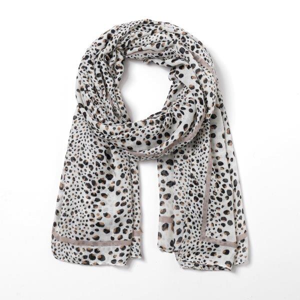 Eco Style Camel Animal Dots Print Scarf