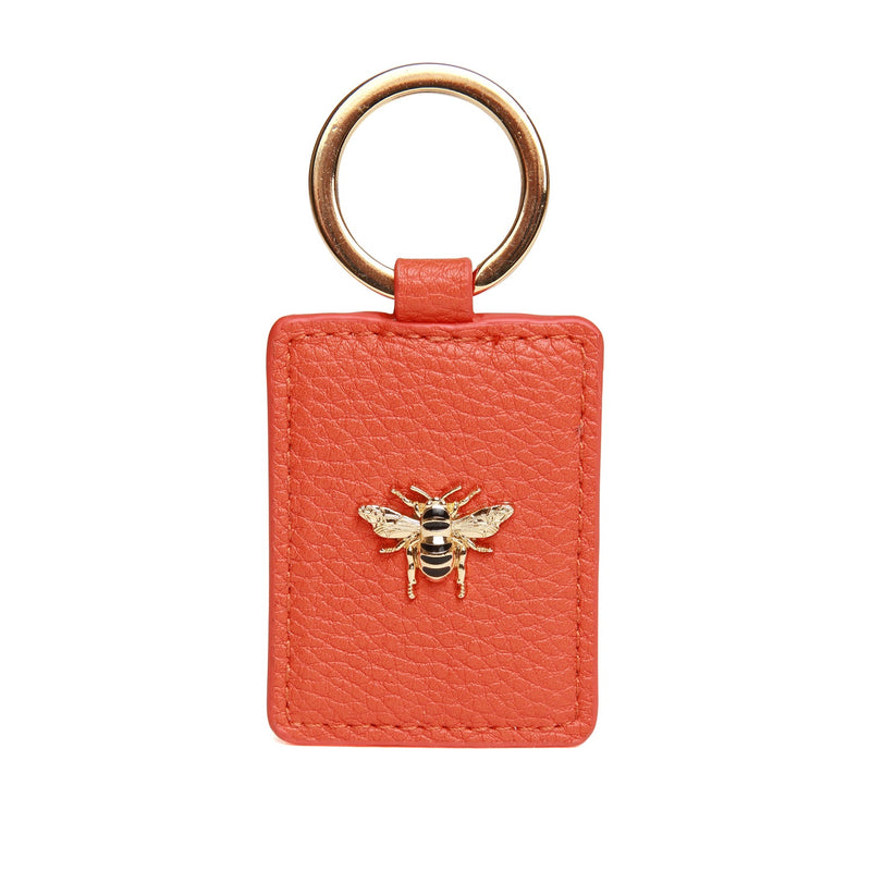 Alice Wheeler Orange Bee Keyring