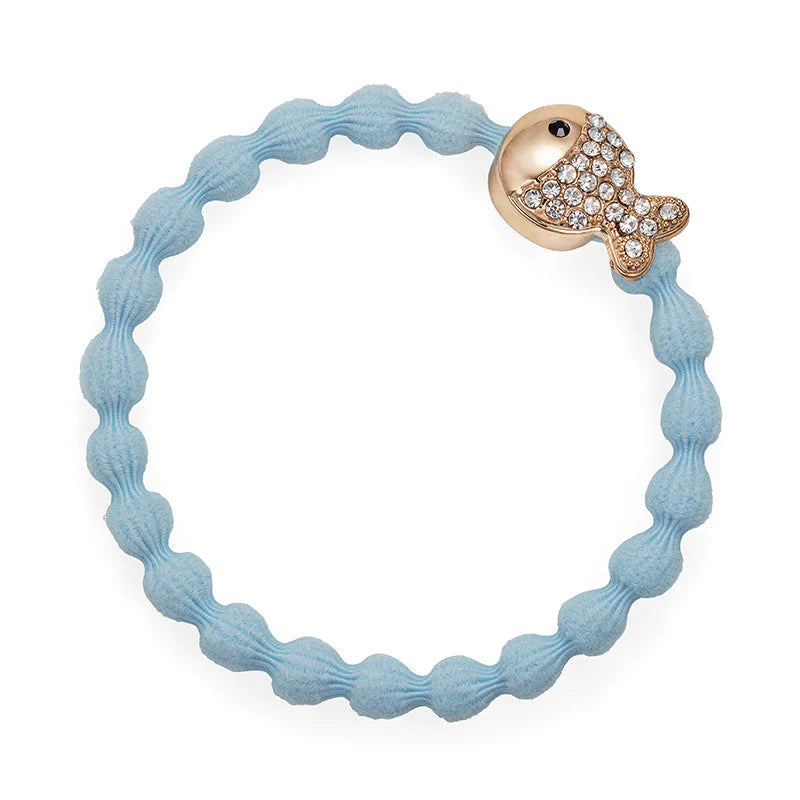 Blue Bling Fish Hairband