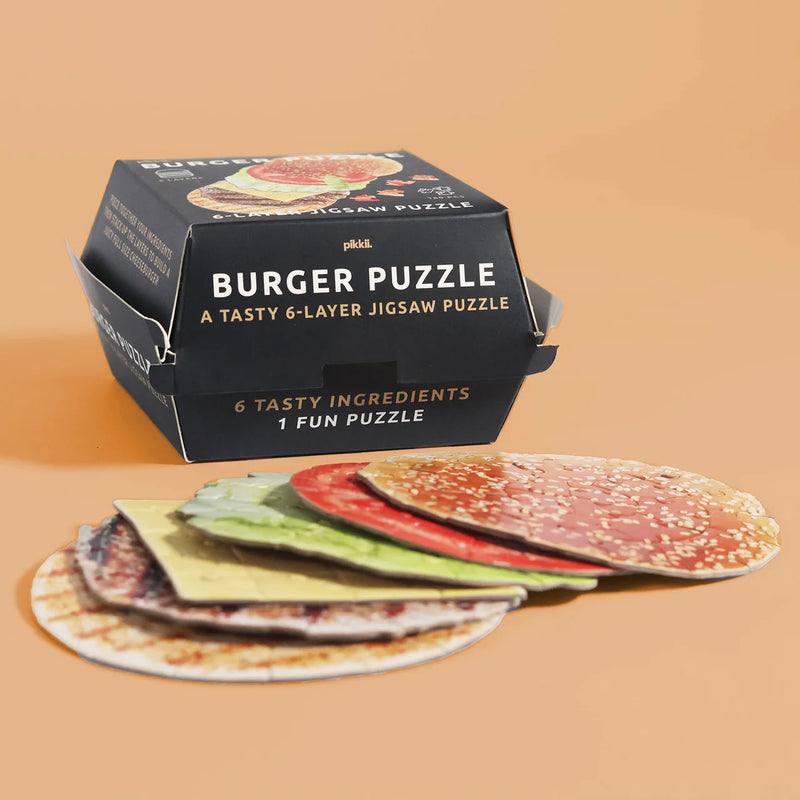 Burger Six Layer Puzzle