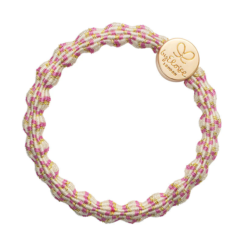 Metallic Blossom Gold Circle Hairband