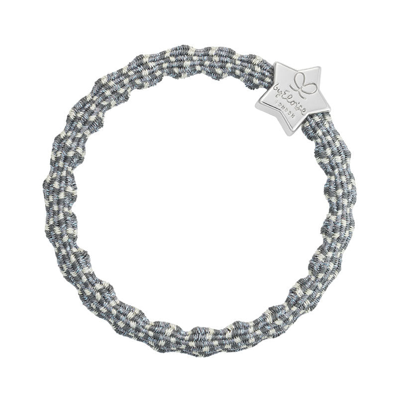 Metallic Ash Silver Star Hairband