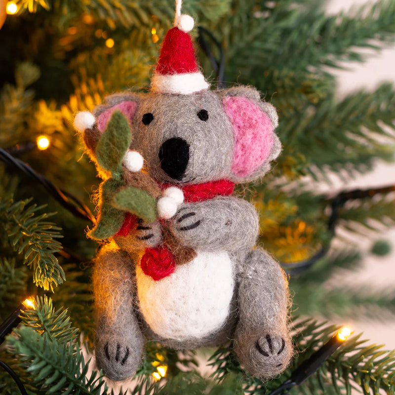 Christmas Koala Decoration