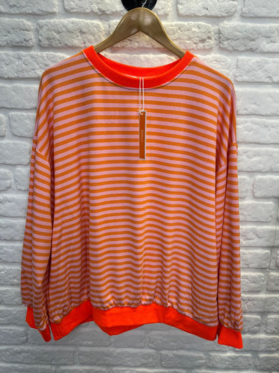 Megan Stripe Sweatshirt
