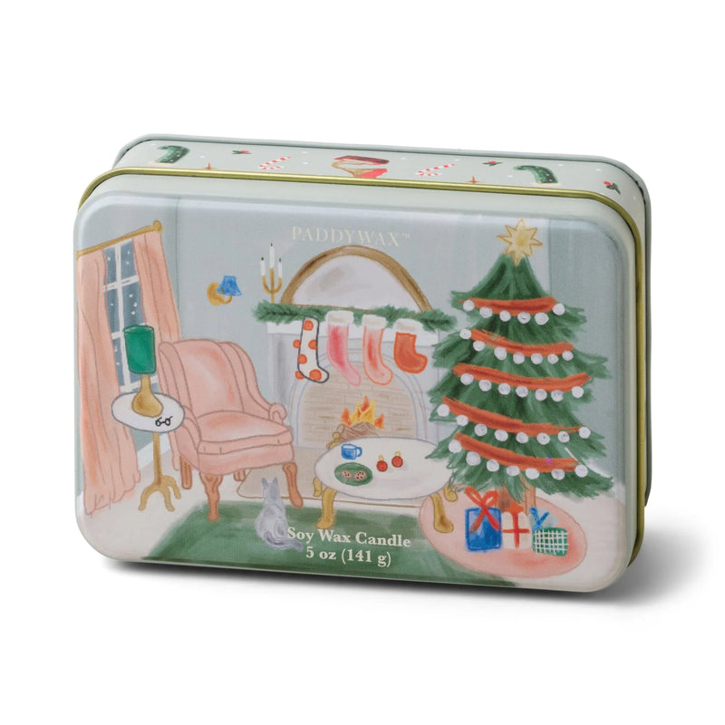 Livingroom Christmas Tin