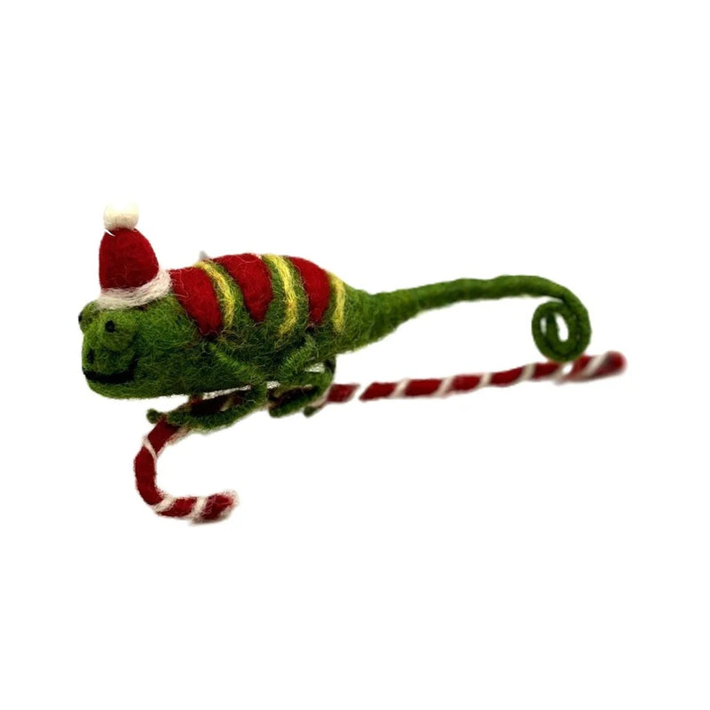 Christmas Chameleon Decoration